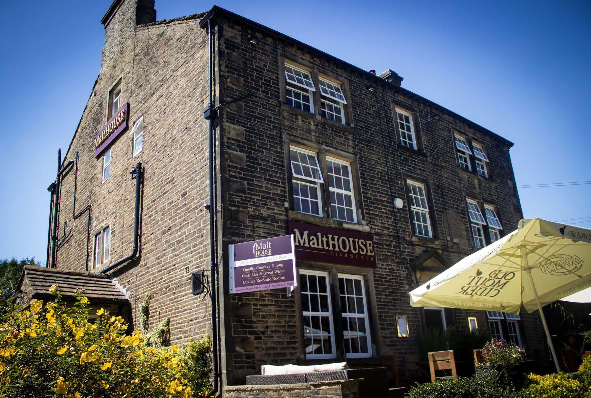 The Malthouse Acomodação com café da manhã Rishworth Exterior foto